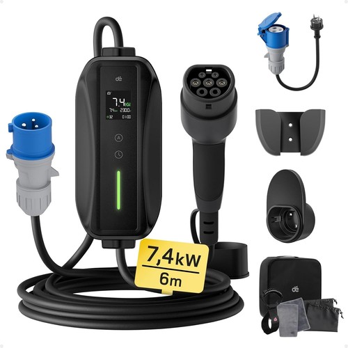 Dé ladekabel typ cee - dé,