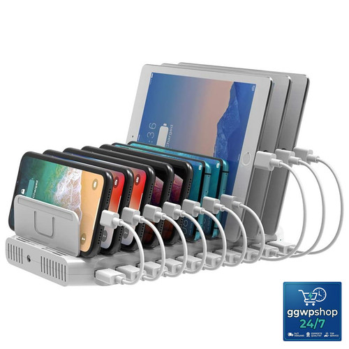 Ladestation 96w port - ladestation, multi