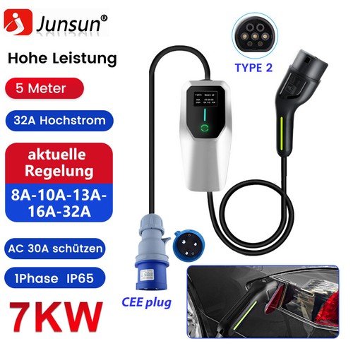 Ladegerät mobile wallbox - ev,