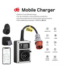 dé EV Ladegerät mit 32A Typ