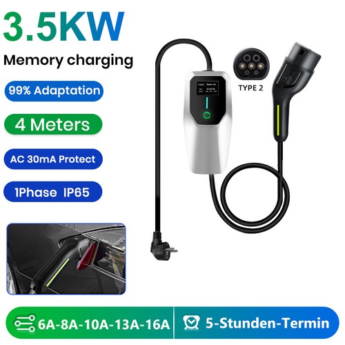 5kw phase 4m - 4m, ladegerät